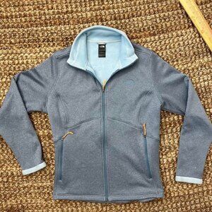 The North Face Women's Agave Jacket Blue Fleece (XL)